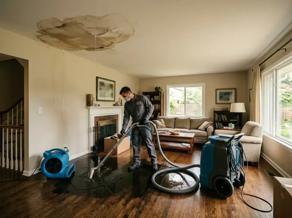 attic-pipe-burst-ceiling-drip-008 — frequently asked questions, Water Damage Restoration & Carpet Care in Essex Fells, NJ